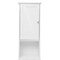 Flash Furniture Dune Farmhouse Freestanding Bathroom Linen Tower Cabinet w/Magnetic Close Doors, 2 Adjust Shelves FS-BATH-6-WH-GG - alternate 6